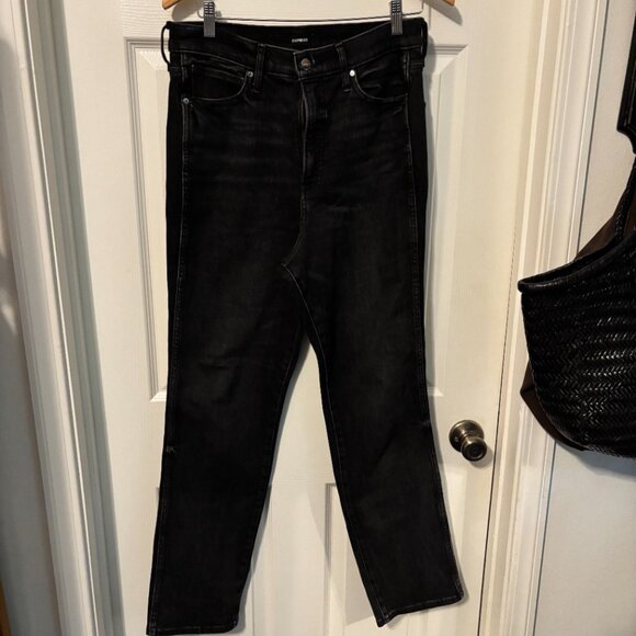 Express Modern Straight High Rise Jean 10R - Picture 1 of 8
